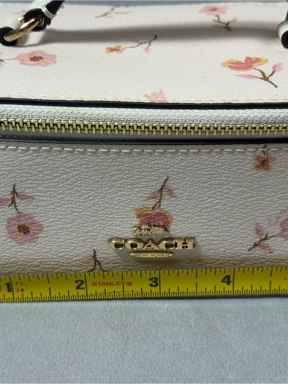 Coach Mini Vanity Floral Case For Jewelry Travel - Picture 14 of 16